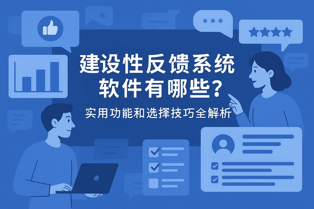 建设性反馈系统软件有哪些？实用功能和选择技巧全解析