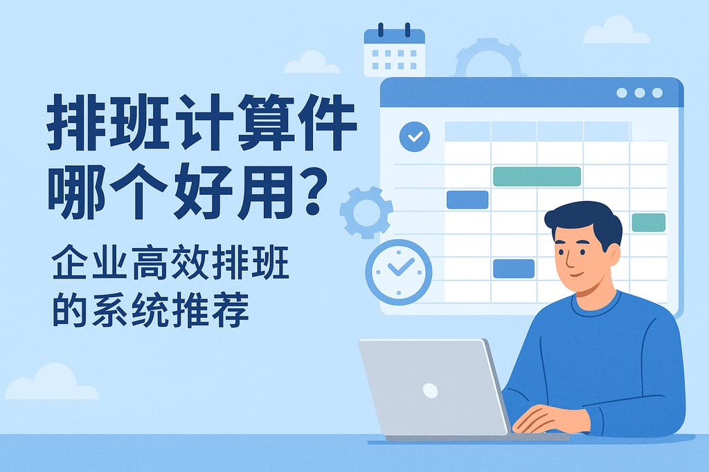 排班计划软件哪个好用？企业高效排班的系统推荐