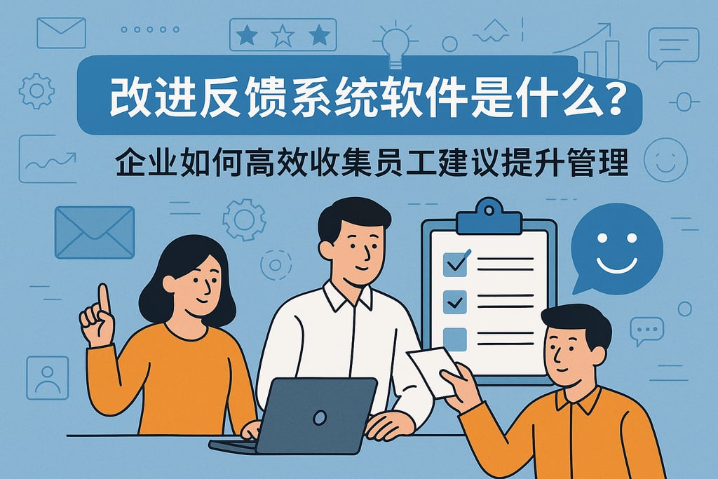 改进反馈系统软件是什么？企业如何高效收集员工建议提升管理