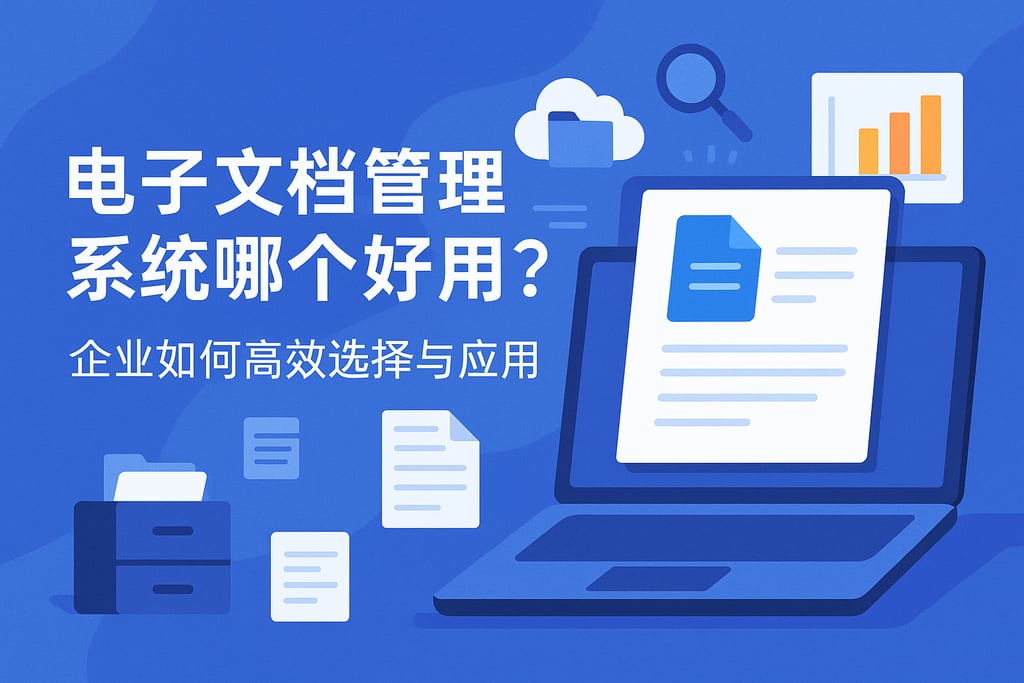 电子文档管理系统哪个好用？企业如何高效选择与应用