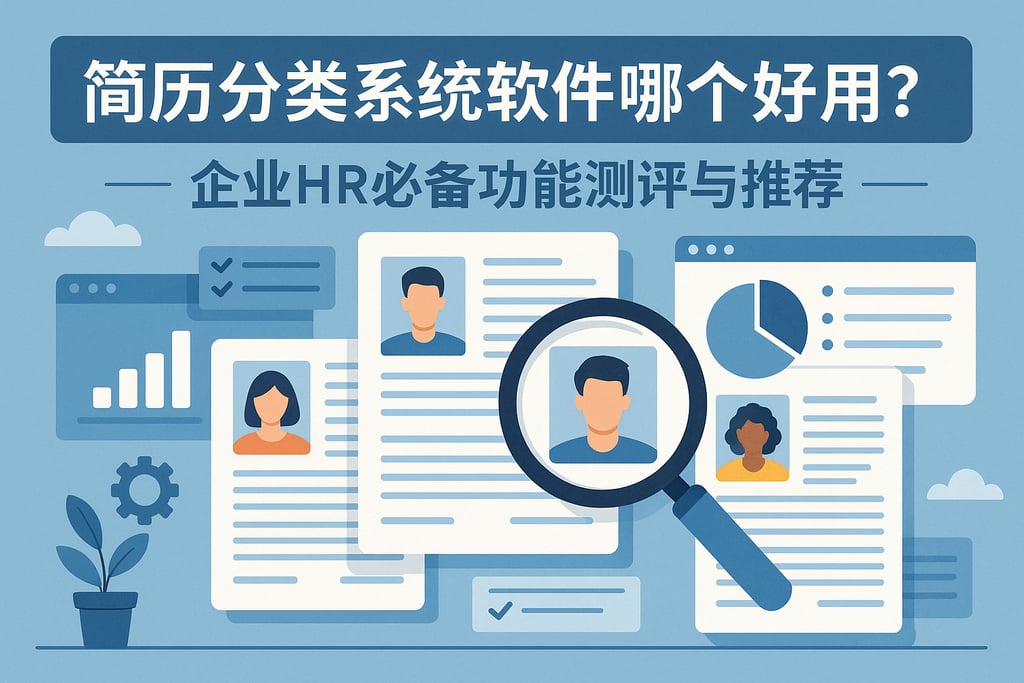简历分类系统软件哪个好用？企业HR必备功能测评与推荐