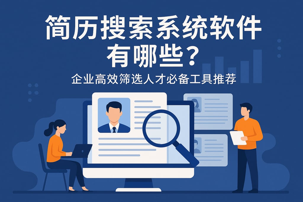 简历搜索系统软件有哪些？企业高效筛选人才必备工具推荐