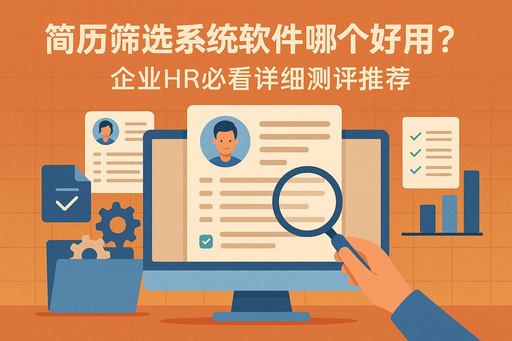 简历筛选系统软件哪个好用？企业HR必看详细测评推荐