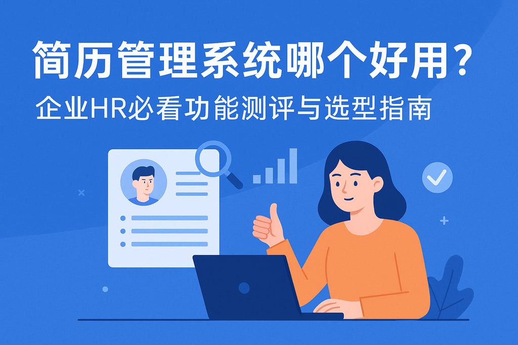 简历管理系统哪个好用？企业HR必看功能测评与选型指南