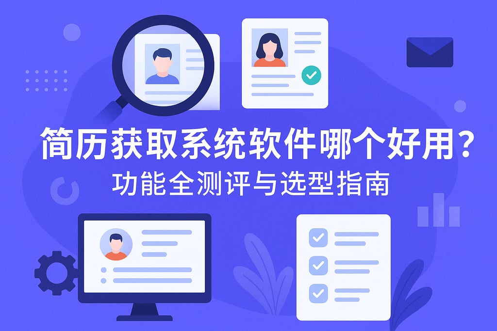 简历获取系统软件哪个好用？功能全测评与选型指南