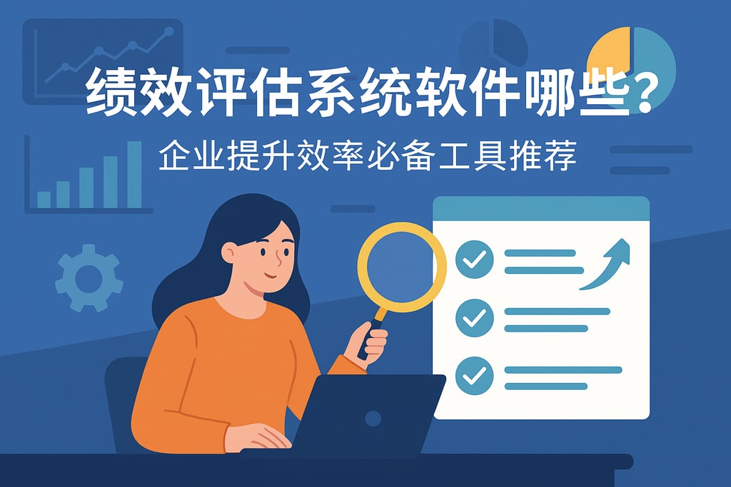 绩效评估系统软件有哪些？企业提升效率必备工具推荐