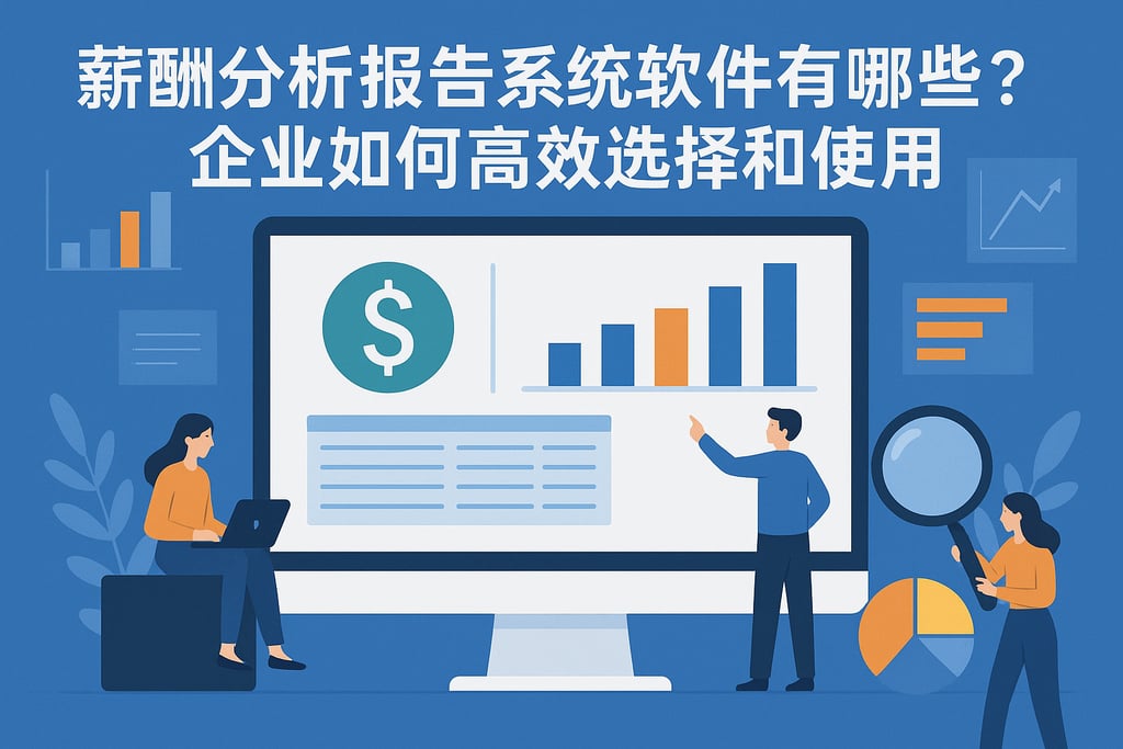 薪酬分析报告系统软件有哪些？企业如何高效选择和使用