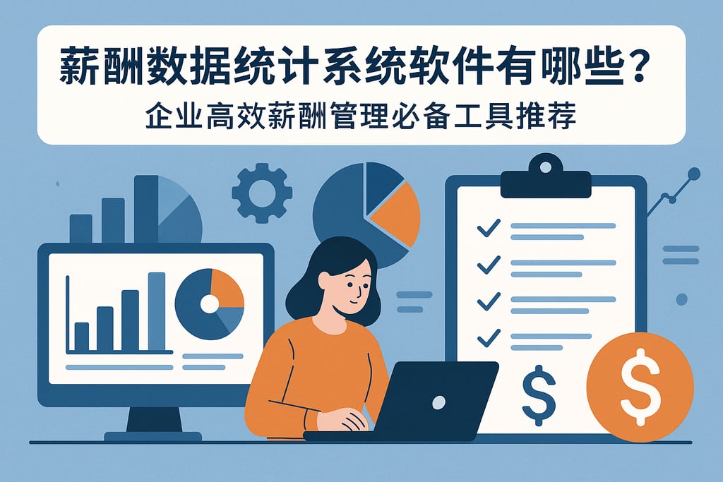 薪酬数据统计系统软件有哪些？企业高效薪酬管理必备工具推荐