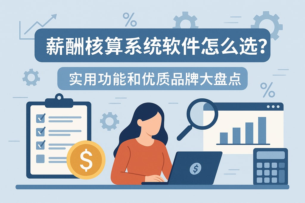 薪酬核算系统软件怎么选？实用功能和优质品牌大盘点
