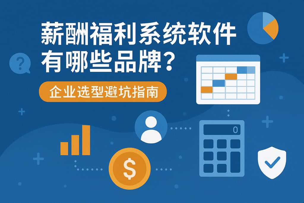 薪酬福利系统软件有哪些品牌？企业选型避坑指南