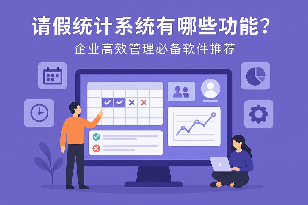 请假统计系统有哪些功能？企业高效管理必备软件推荐