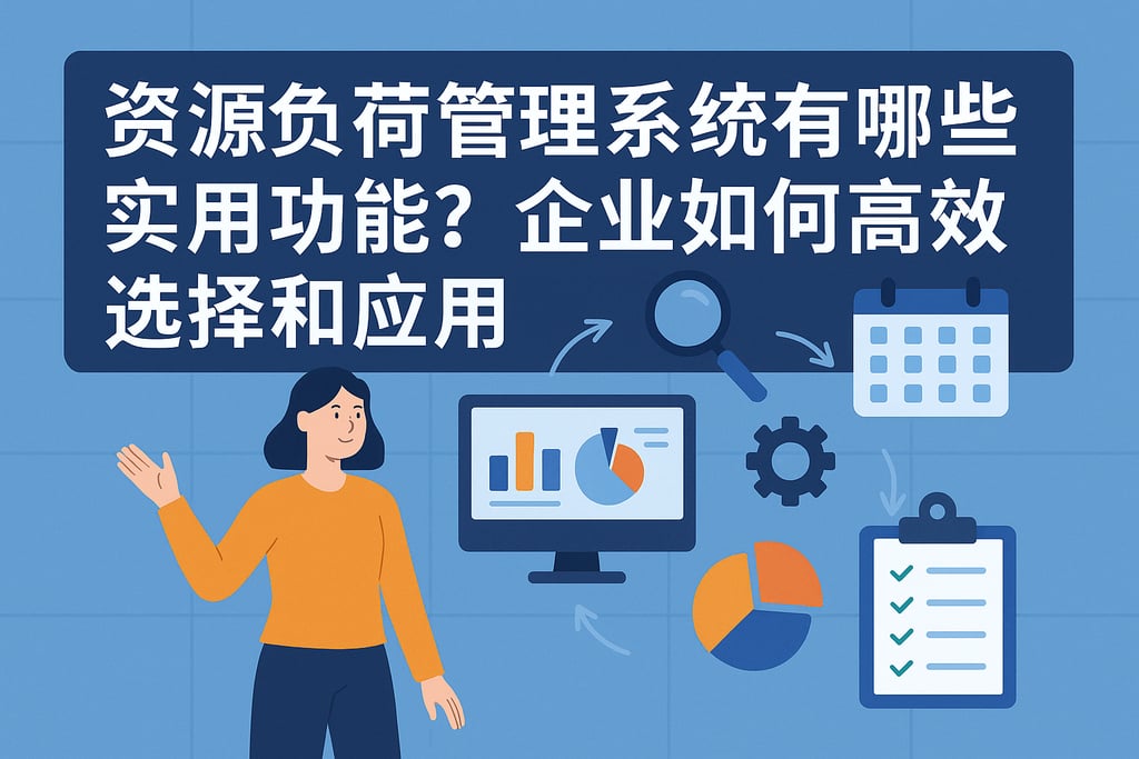 资源负荷管理系统有哪些实用功能？企业如何高效选择和应用