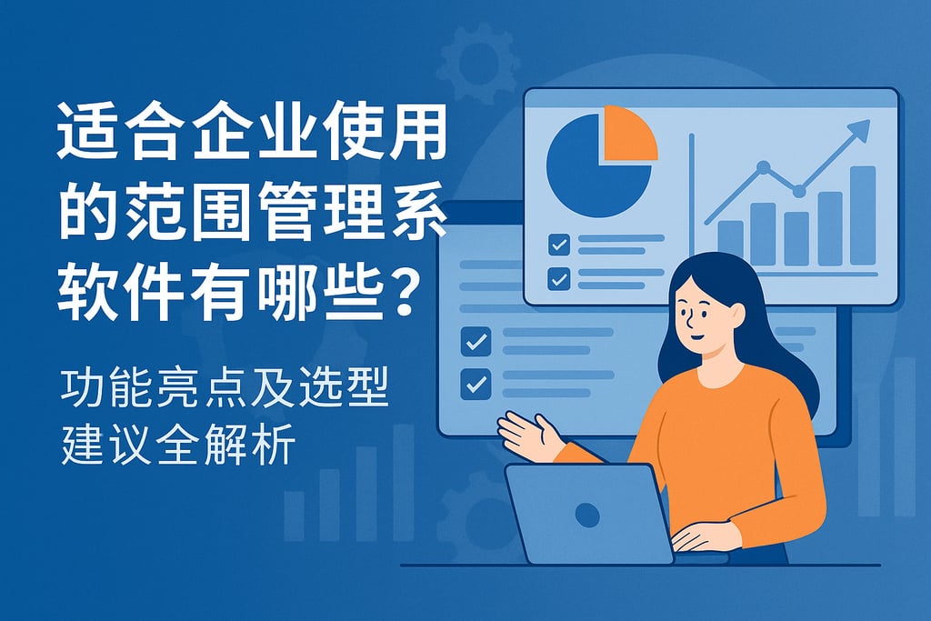 适合企业使用的范围管理系统软件有哪些？功能亮点及选型建议全解析