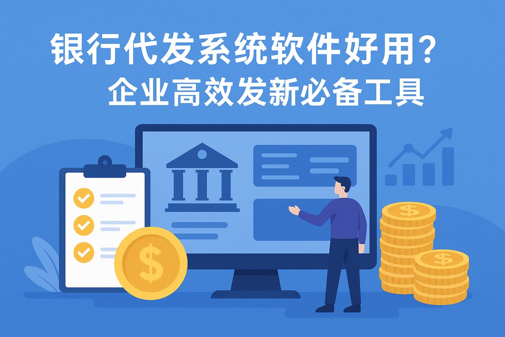 银行代发系统软件哪个好用？企业高效发薪必备工具推荐