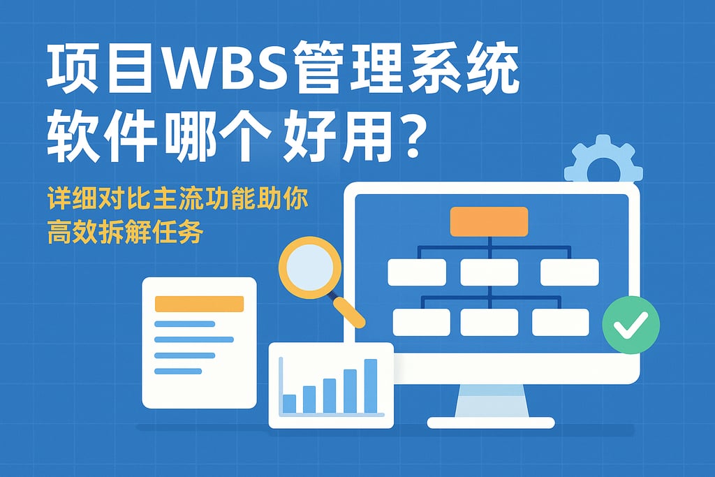 项目WBS管理系统软件哪个好用？详细对比主流功能助你高效拆解任务
