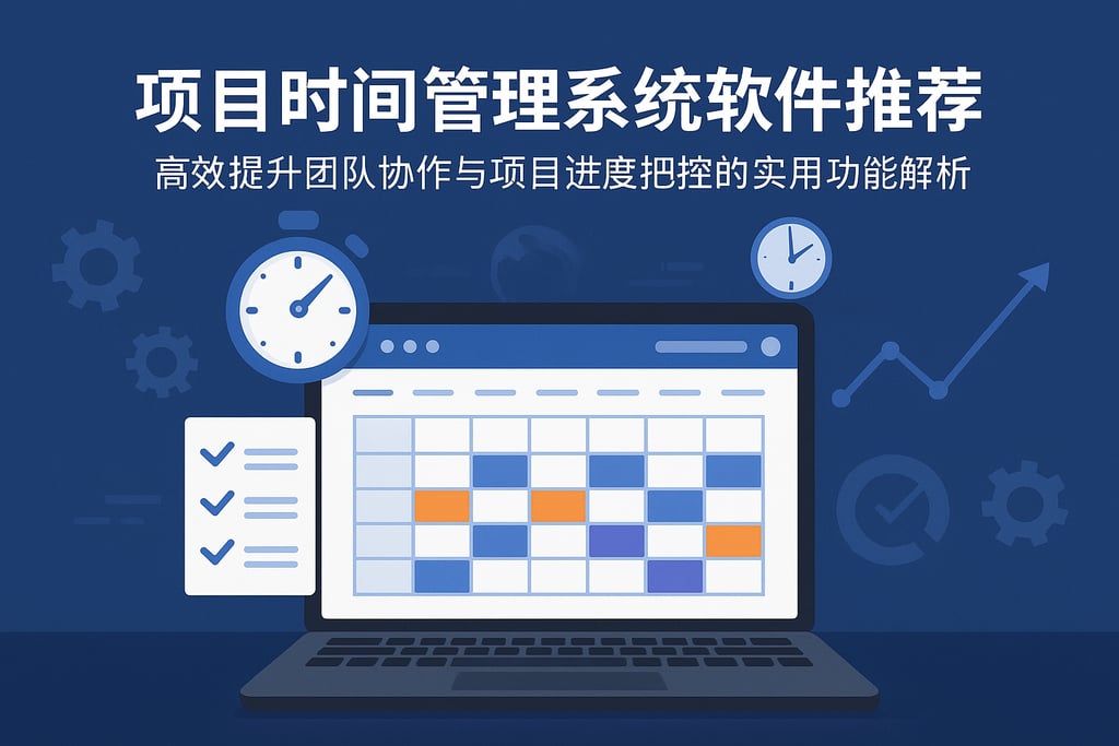 项目时间管理系统软件推荐：高效提升团队协作与项目进度把控的实用功能解析