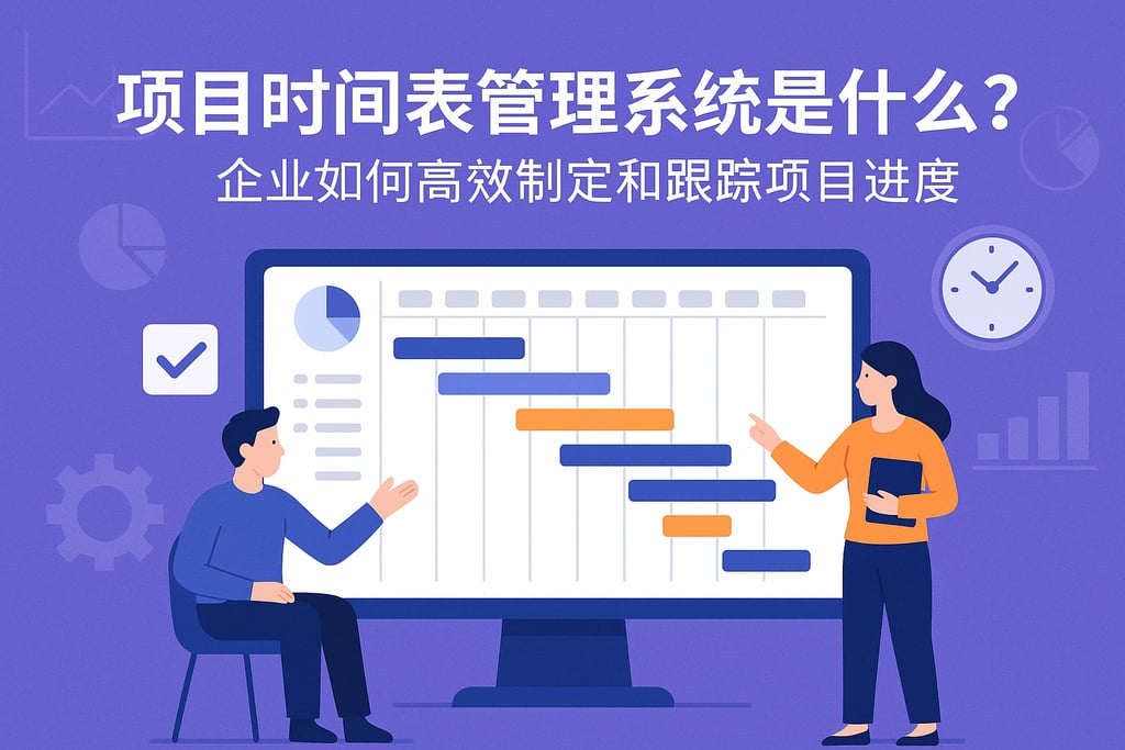 项目时间表管理系统是什么？企业如何高效制定和跟踪项目进度