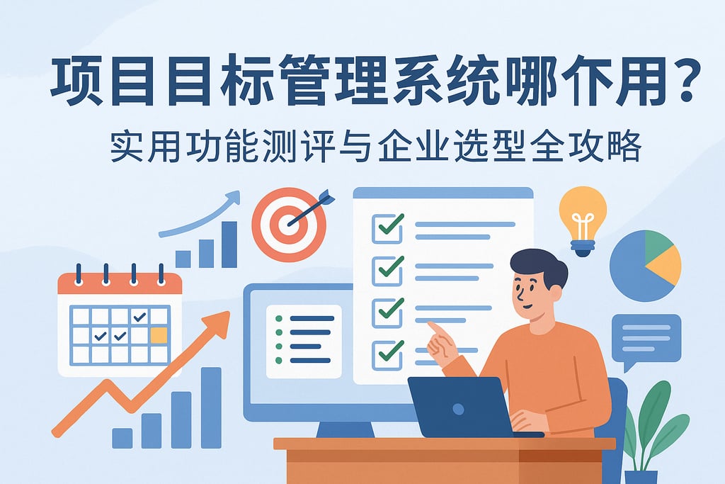 项目目标管理系统哪个好用？实用功能测评与企业选型全攻略