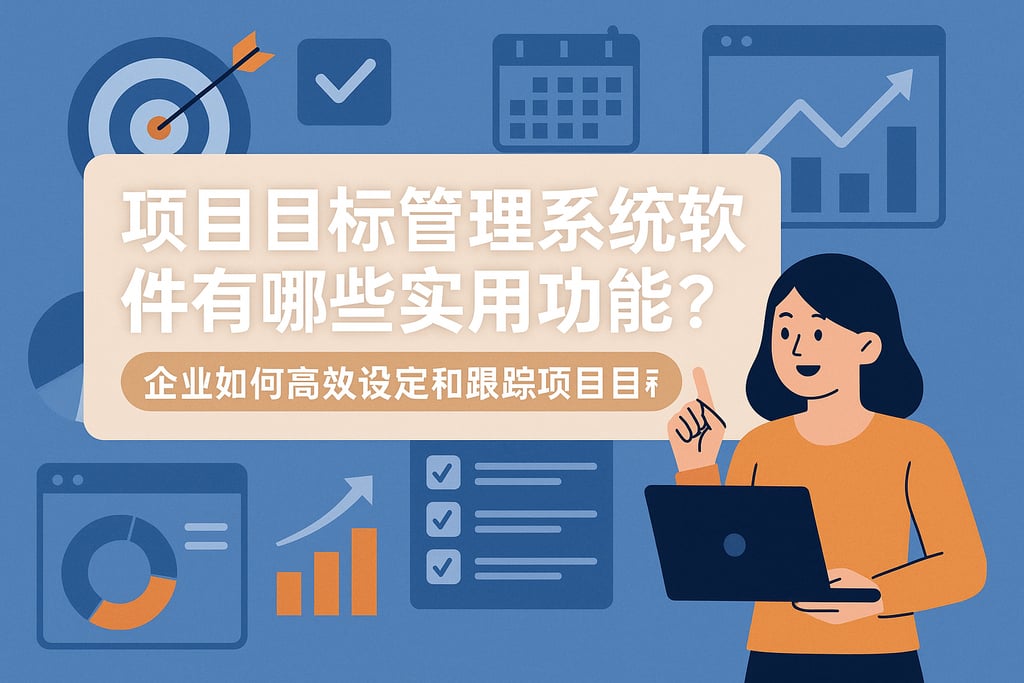 项目目标管理系统软件有哪些实用功能？企业如何高效设定和跟踪项目目标