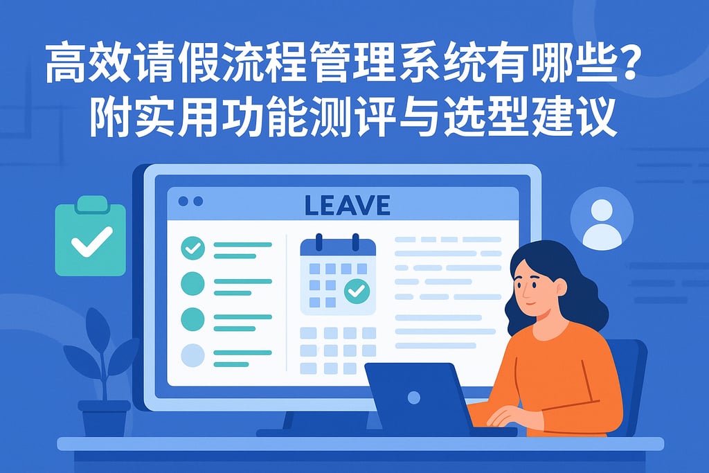 高效请假流程管理系统有哪些？附实用功能测评与选型建议