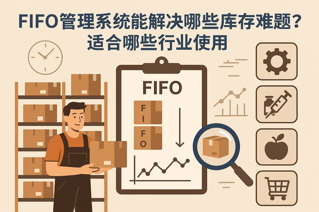 FIFO管理系统能解决哪些库存难题？适合哪些行业使用