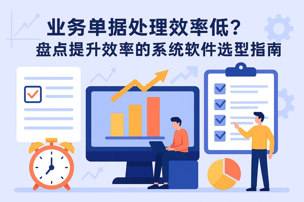 业务单据处理效率低？盘点提升效率的系统软件选型指南