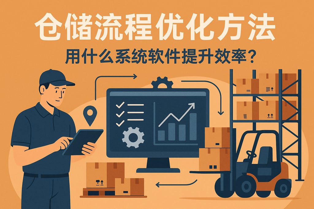 仓储流程优化方法用什么系统软件提升效率