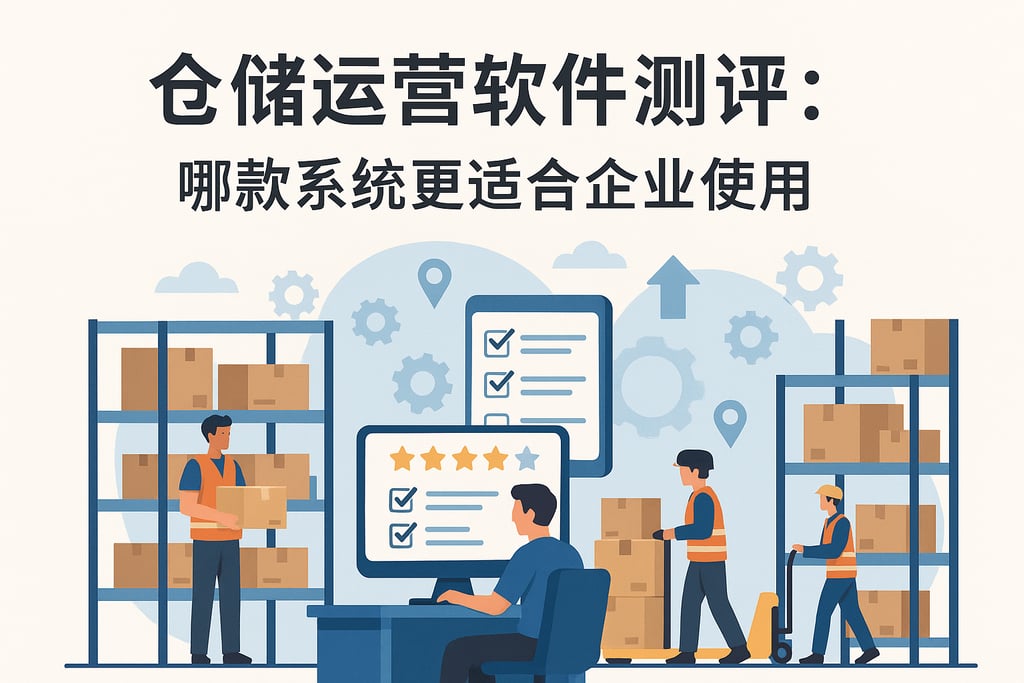 仓储运营软件测评：哪款系统更适合企业使用