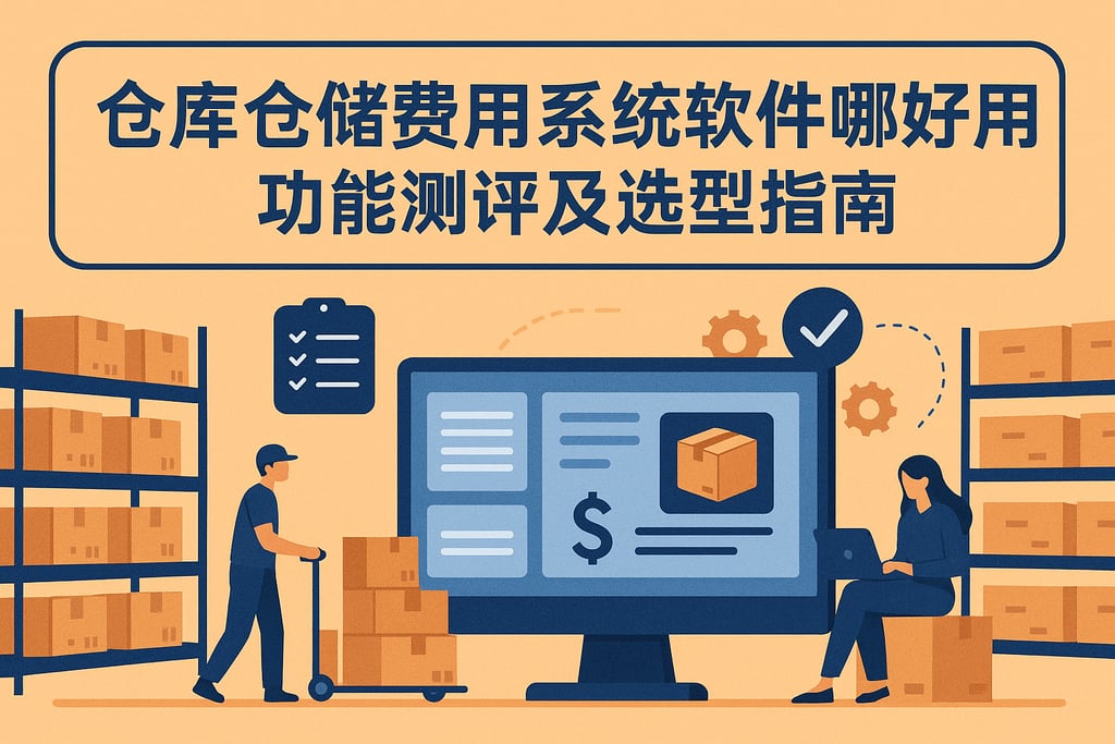 仓库仓储费用系统软件哪个好用？功能测评及选型指南