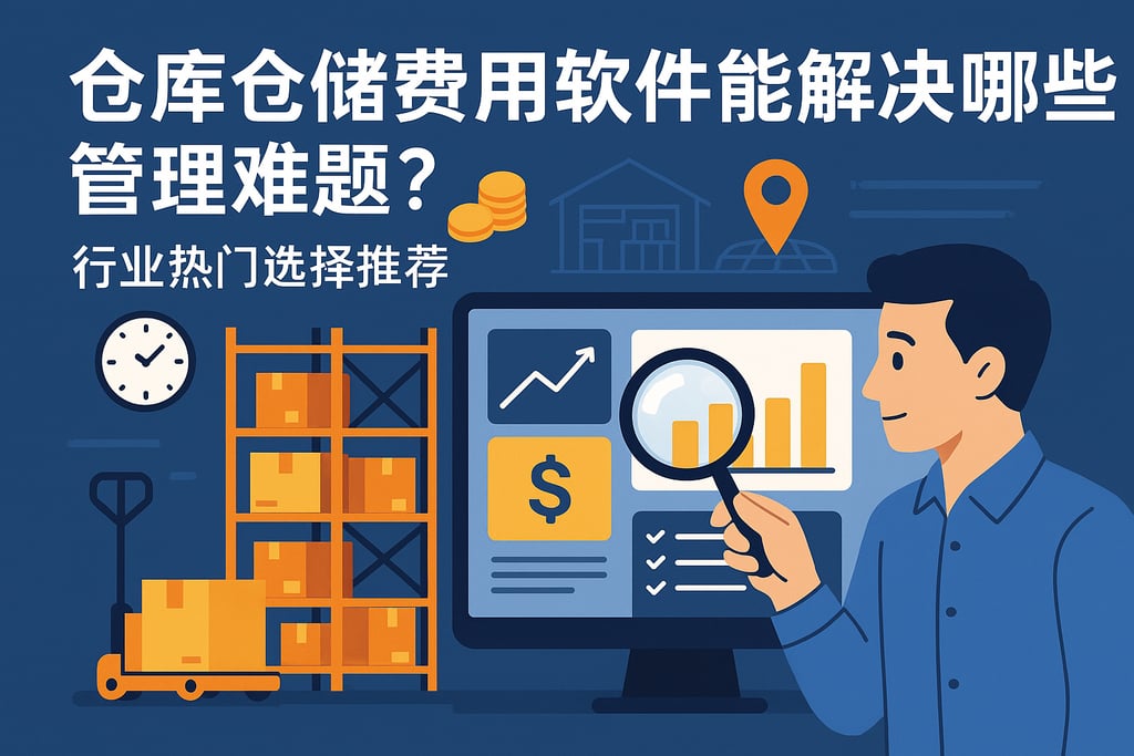 仓库仓储费用软件能解决哪些管理难题？行业热门选择推荐