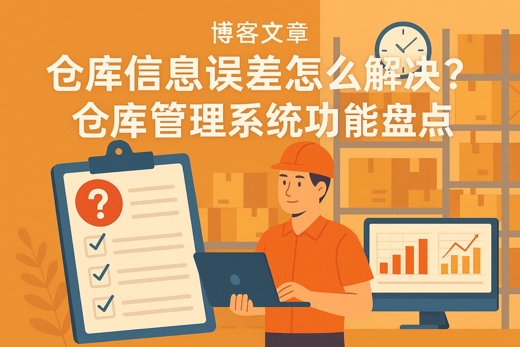 仓库信息误差怎么解决？仓库管理系统功能盘点