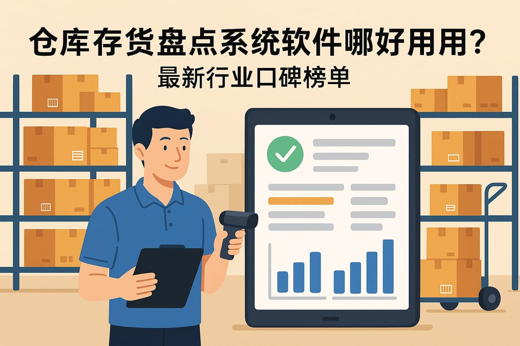 仓库存货盘点系统软件哪个好用？最新行业口碑榜单