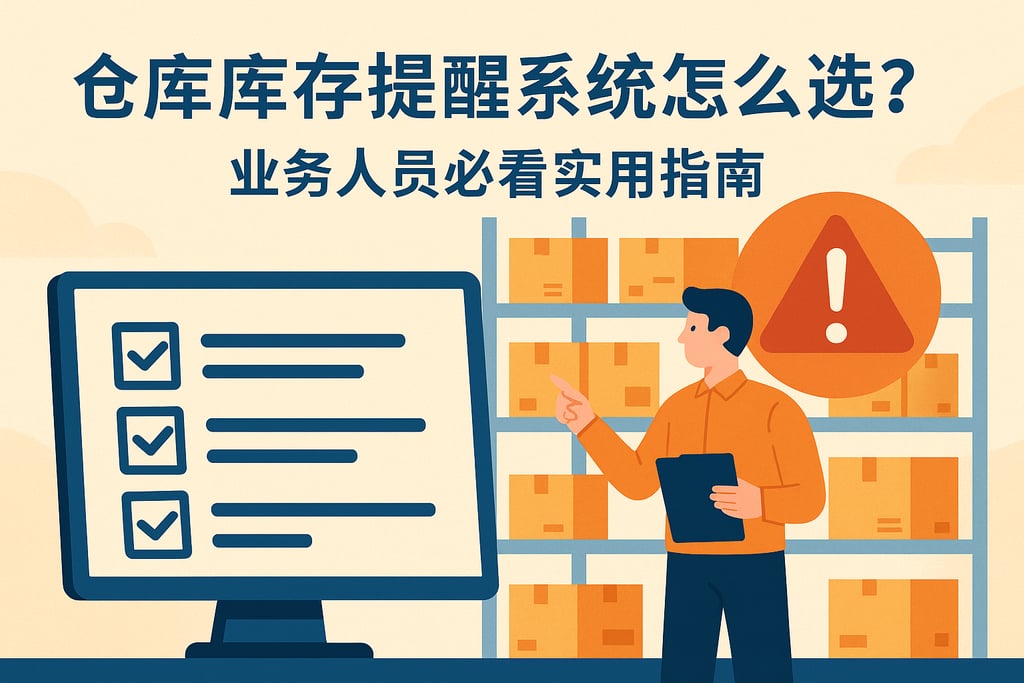 仓库库存提醒系统怎么选？业务人员必看实用指南