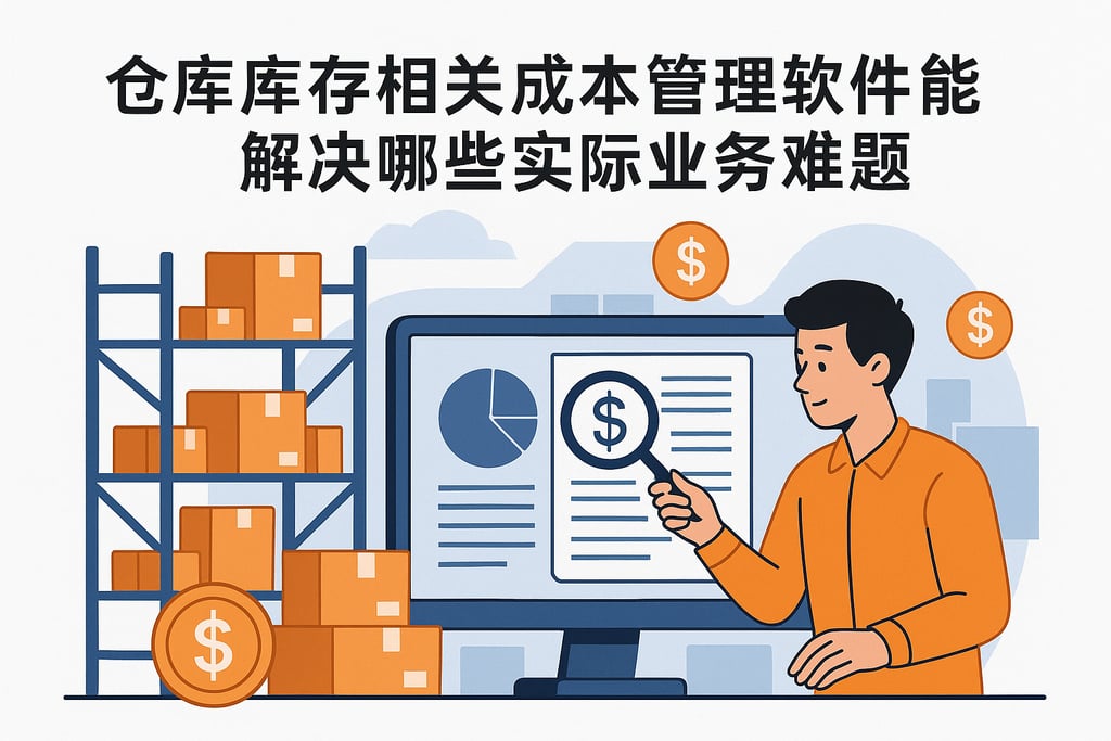 仓库库存相关成本管理软件能解决哪些实际业务难题