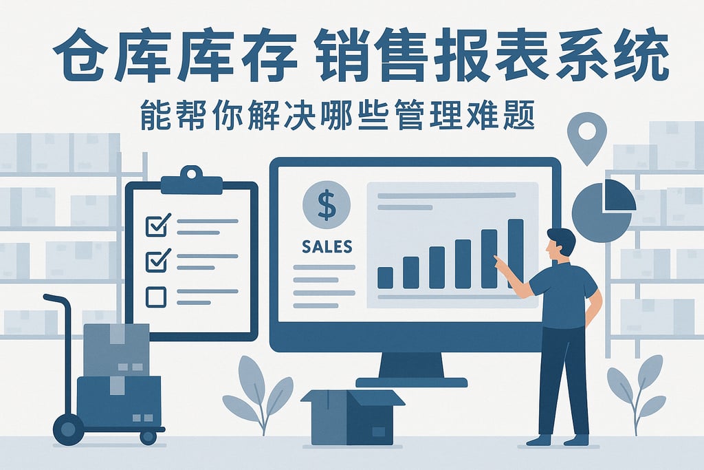 仓库库存销售报表系统能帮你解决哪些管理难题