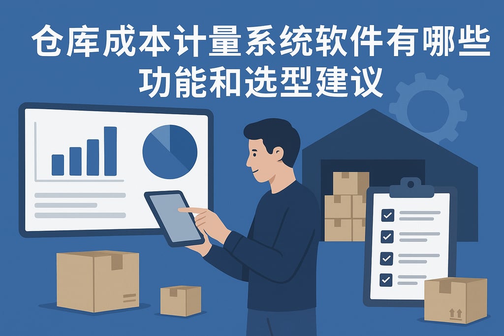 仓库成本计量系统软件有哪些功能和选型建议