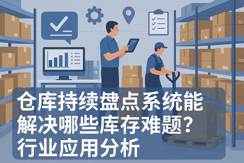 仓库持续盘点系统能解决哪些库存难题？行业应用分析