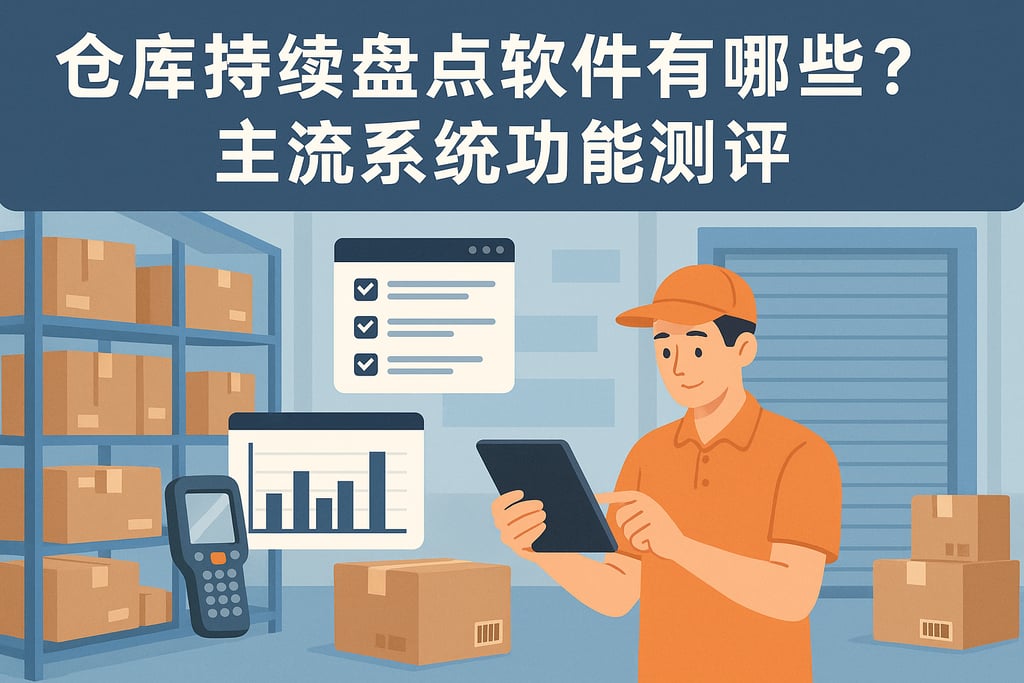 仓库持续盘点软件有哪些？主流系统功能测评