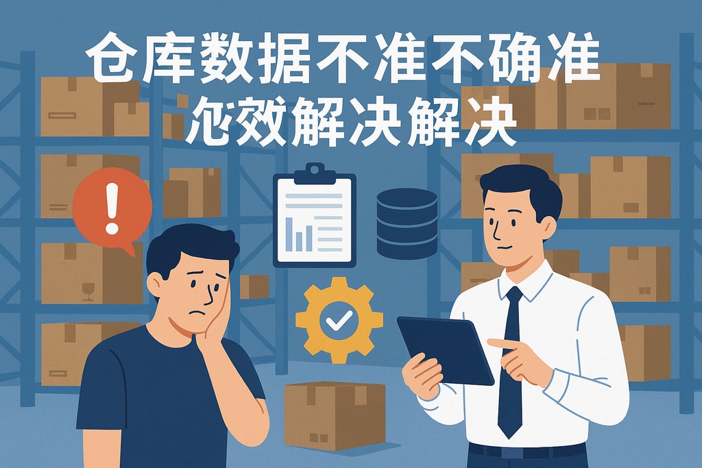 仓库数据不准确怎么用系统软件彻底解决