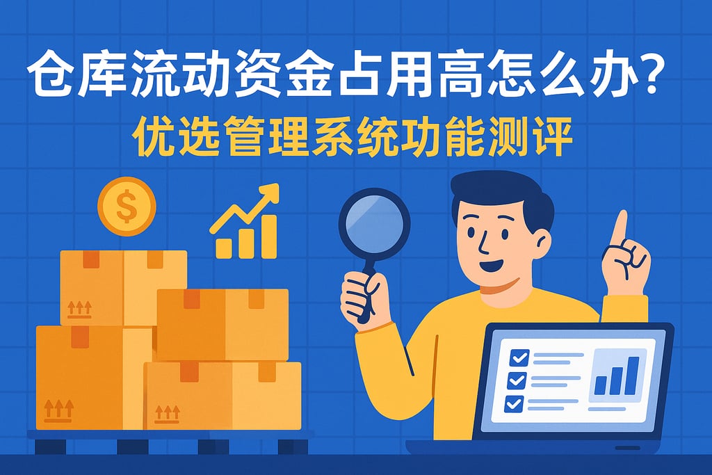 仓库流动资金占用高怎么办？优选管理系统功能测评