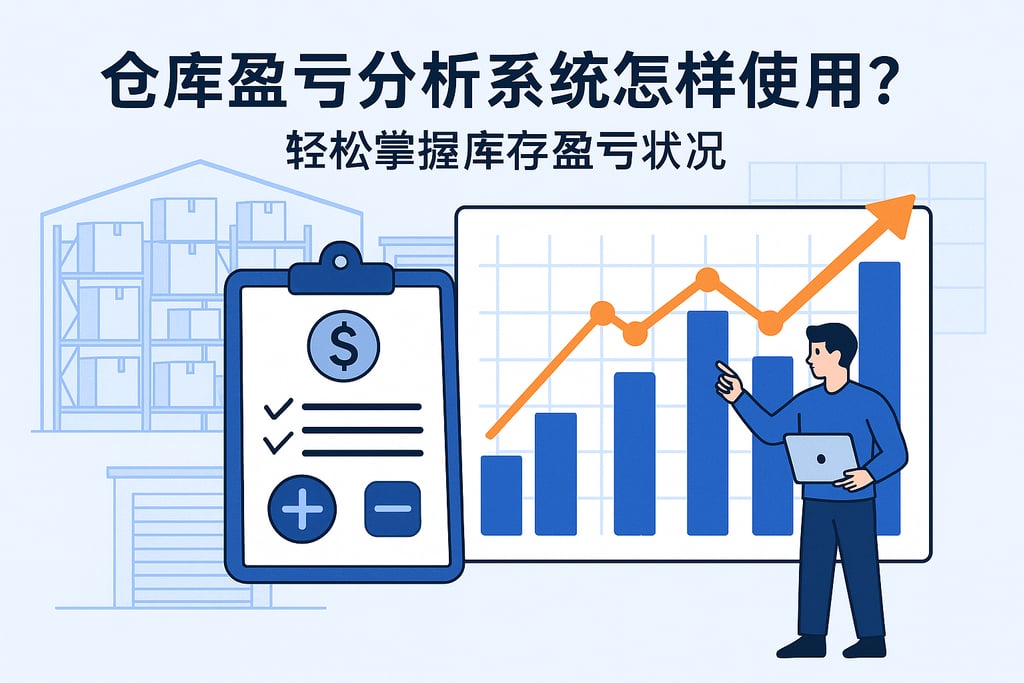 仓库盈亏分析系统怎样使用？轻松掌握库存盈亏状况