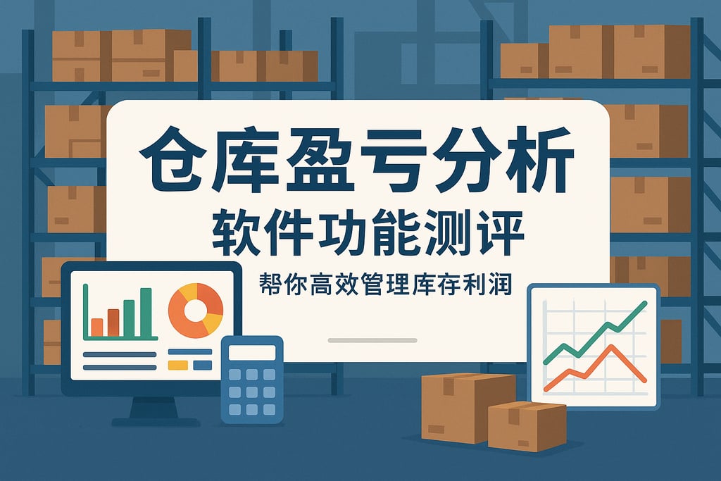 仓库盈亏分析软件功能测评，帮你高效管理库存利润