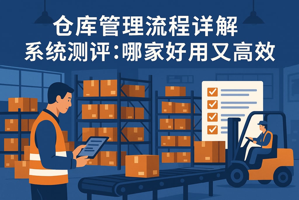 仓库管理流程详解系统测评：哪家好用又高效