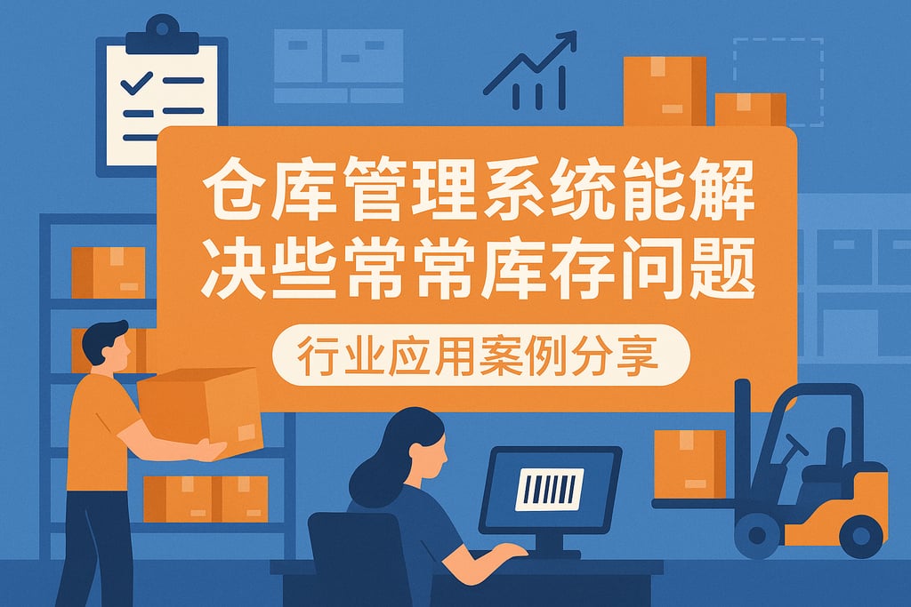仓库管理系统能解决哪些常见库存难题？行业应用案例分享