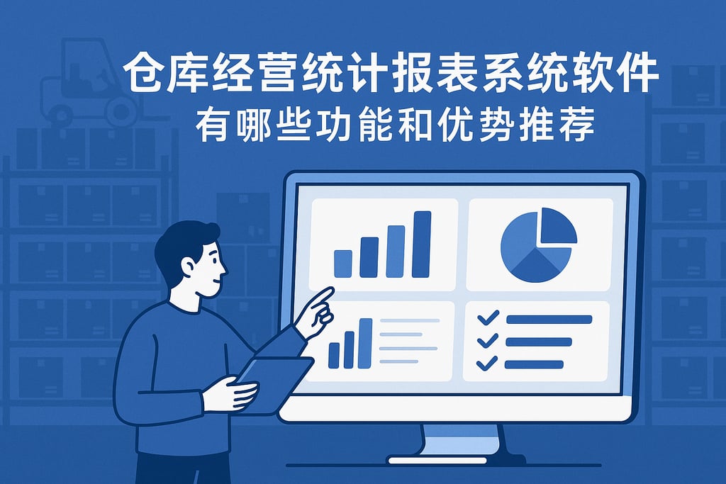 仓库经营统计报表系统软件有哪些功能和优势推荐