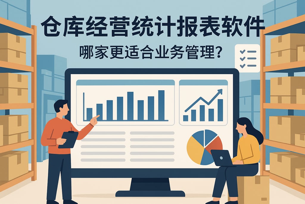 仓库经营统计报表软件测评：哪家更适合业务管理