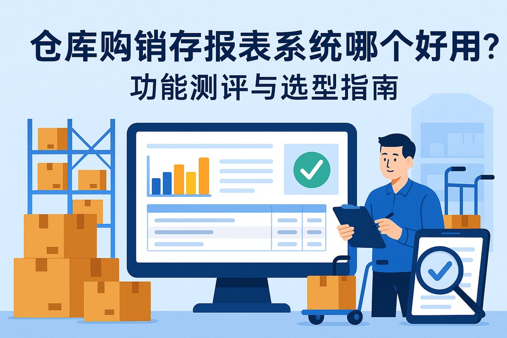 仓库购销存报表系统哪个好用？功能测评与选型指南