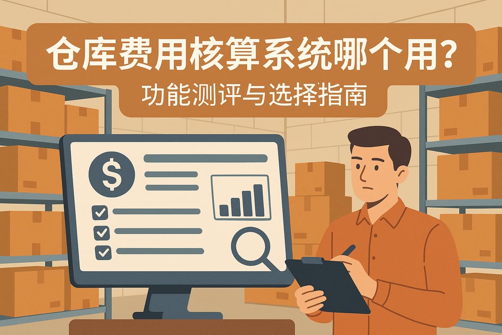 仓库费用核算系统哪个好用？功能测评与选择指南