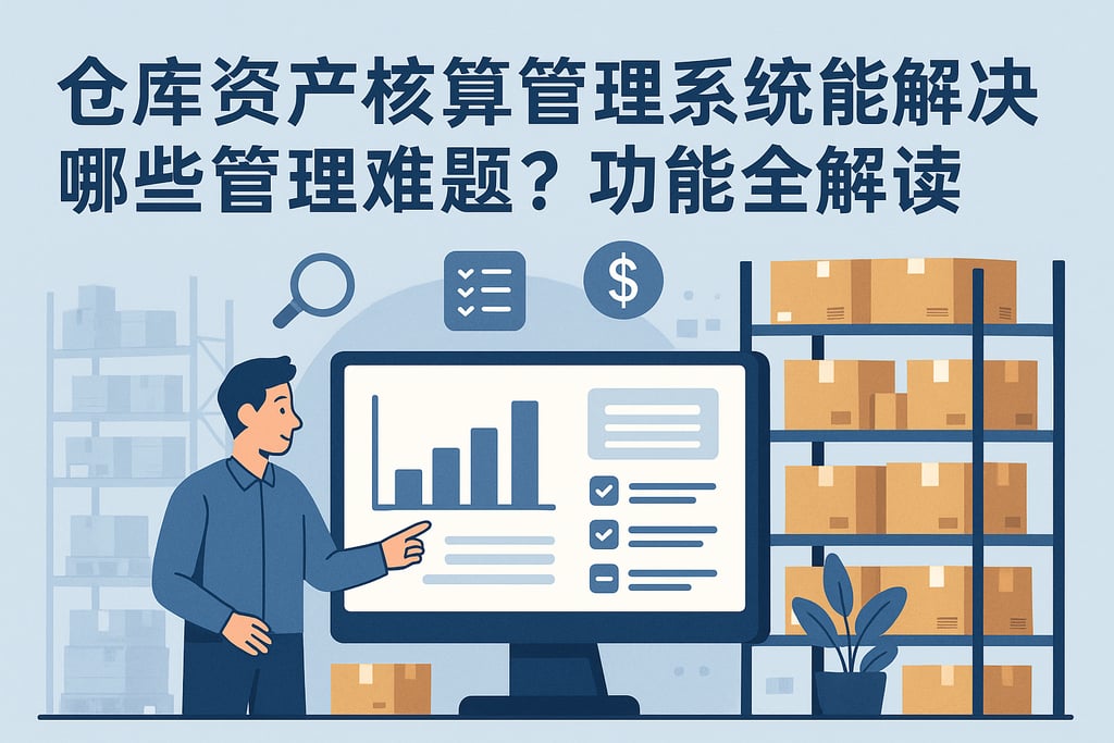 仓库资产核算管理系统能解决哪些管理难题？功能全解读