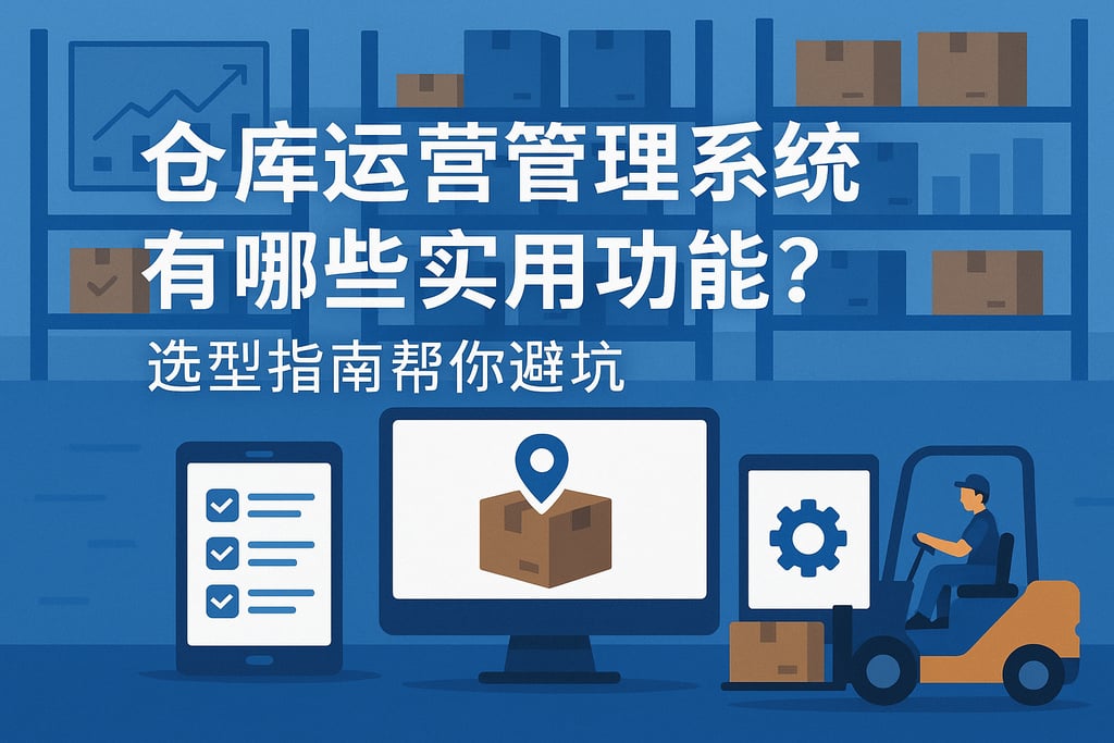 仓库运营管理系统有哪些实用功能？选型指南帮你避坑